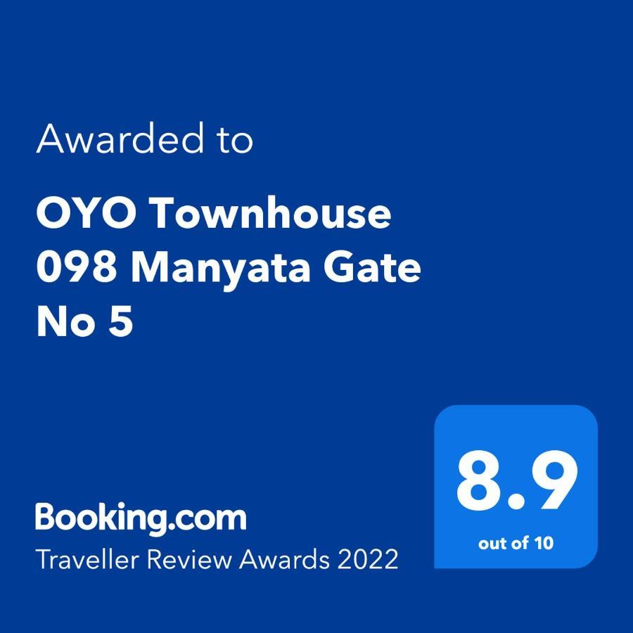 Oyo Townhouse 098 Manyata Gate No 5 Otel Bangalore Dış mekan fotoğraf